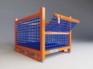 Contenedor Metalico Paredes Abatibles